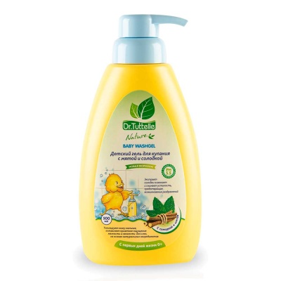 Гель для купания с мятой и солодкой 500 мл Dr.Tuttelle DT058